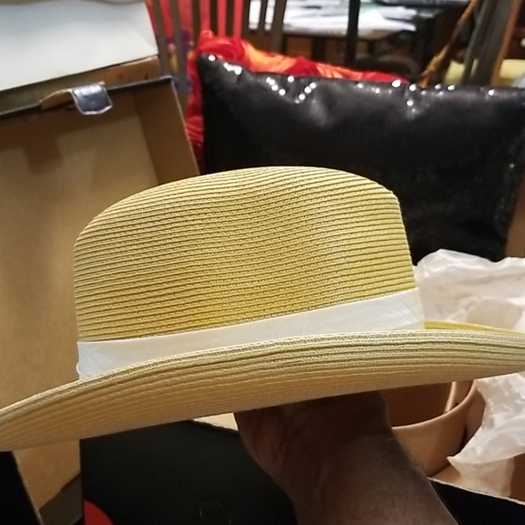 DOBBS "ELDORADO" STRAW HAT - Picture 2 of 5